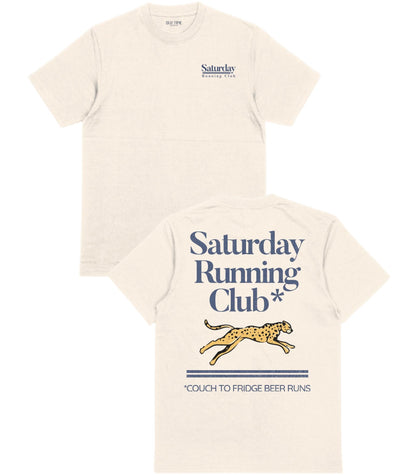 Saturday Running Club* T-shirt - Old Time Sports