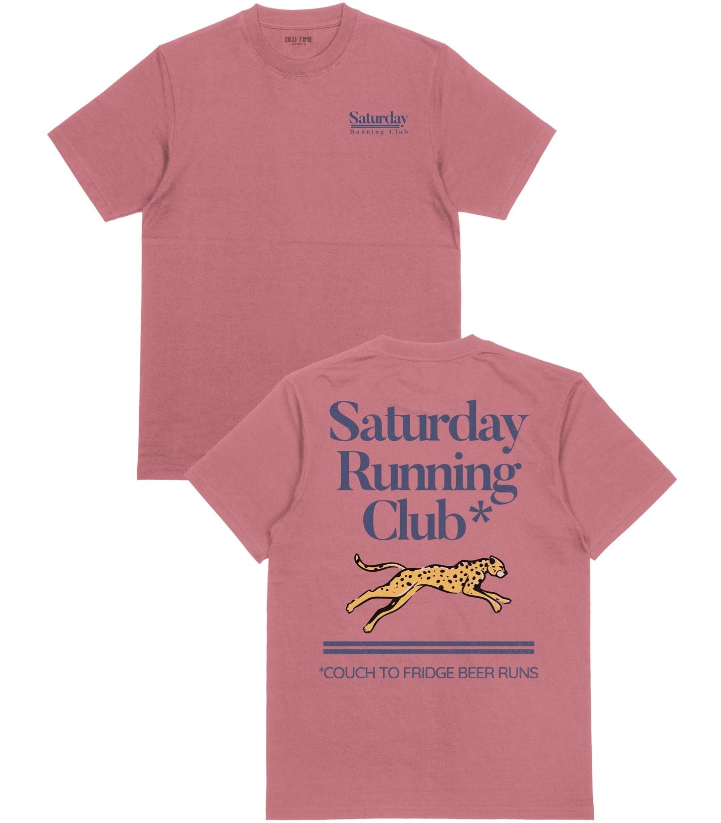 Saturday Running Club* T-shirt - Old Time Sports