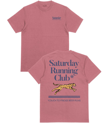 Saturday Running Club* T-shirt - Old Time Sports