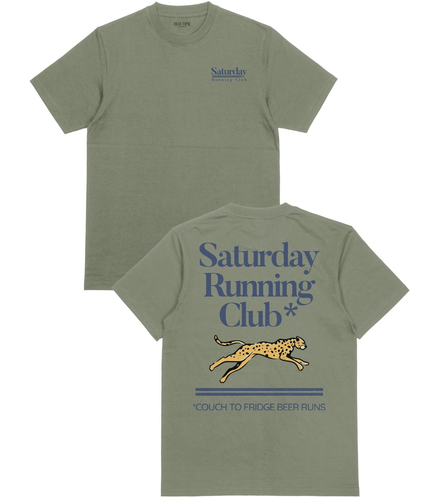 Saturday Running Club* T-shirt - Old Time Sports