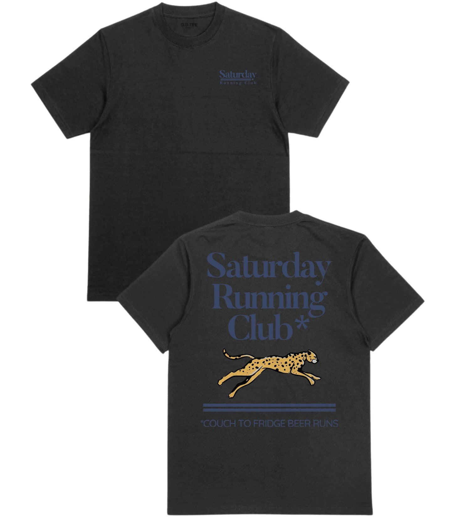 Saturday Running Club* T-shirt - Old Time Sports