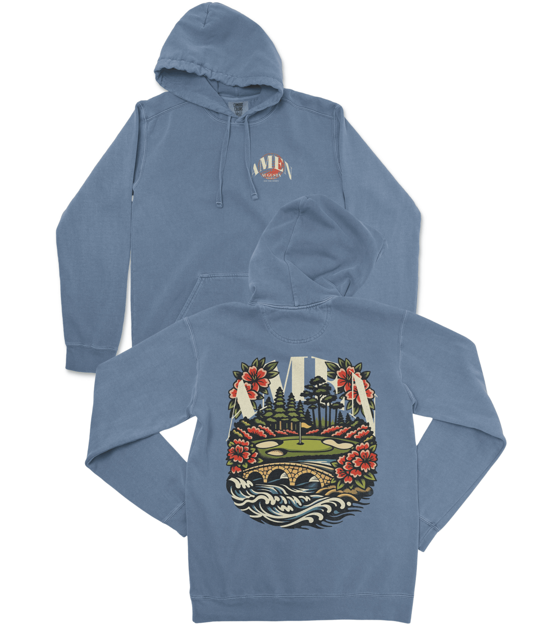 Say A Prayer Premium Hoodie - Old Time Sports