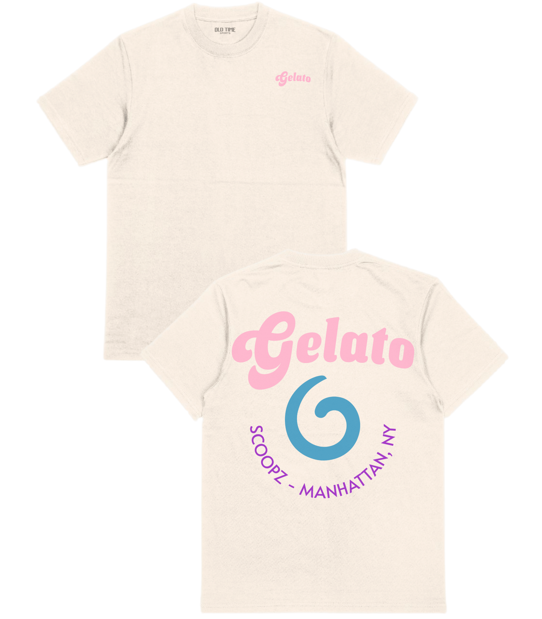 Scoopz NY Gelato T-Shirt - Old Time Sports