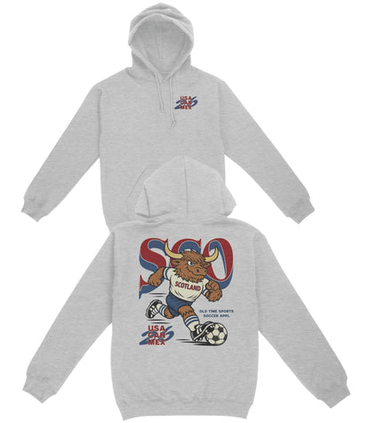 Scotland Soccer Team Basic Hoodie - Old Time Sports