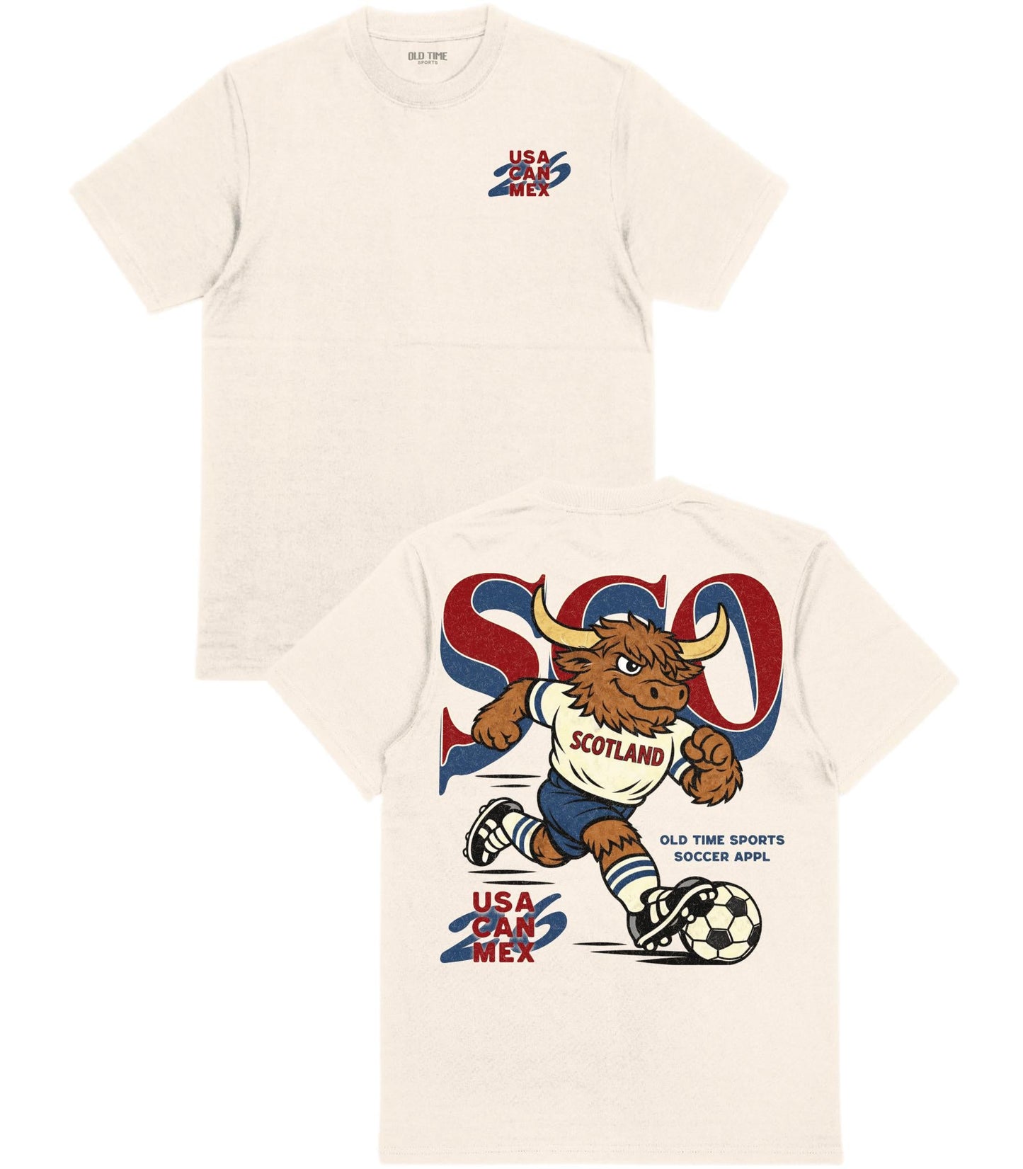 Scotland Soccer Team T-shirt - Old Time Sports