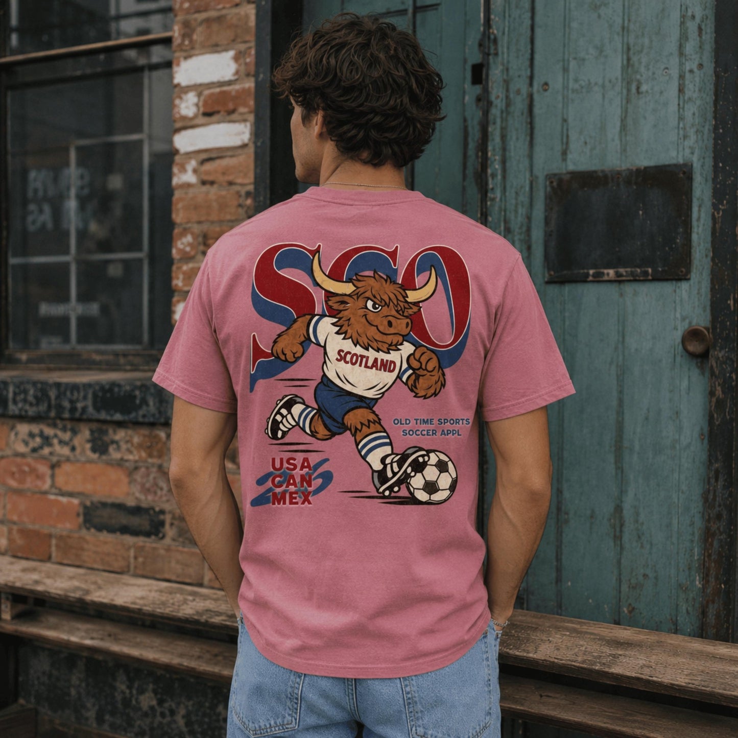 Scotland Soccer Team T-shirt - Old Time Sports