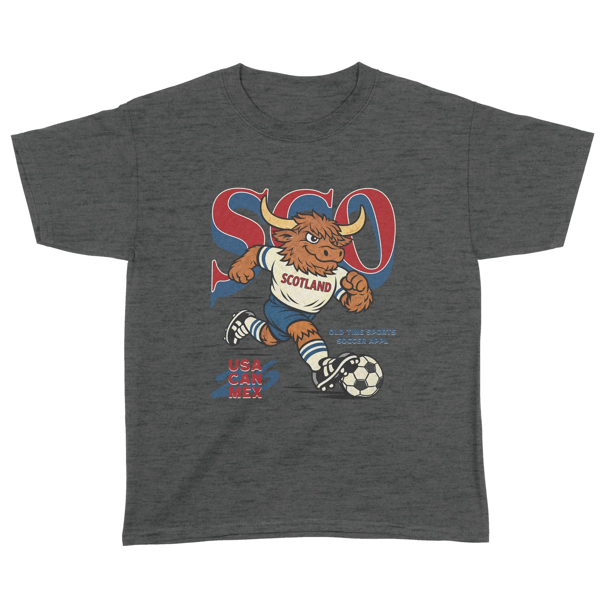 Scotland Soccer Team v2 YOUTH T-Shirt - Old Time Sports