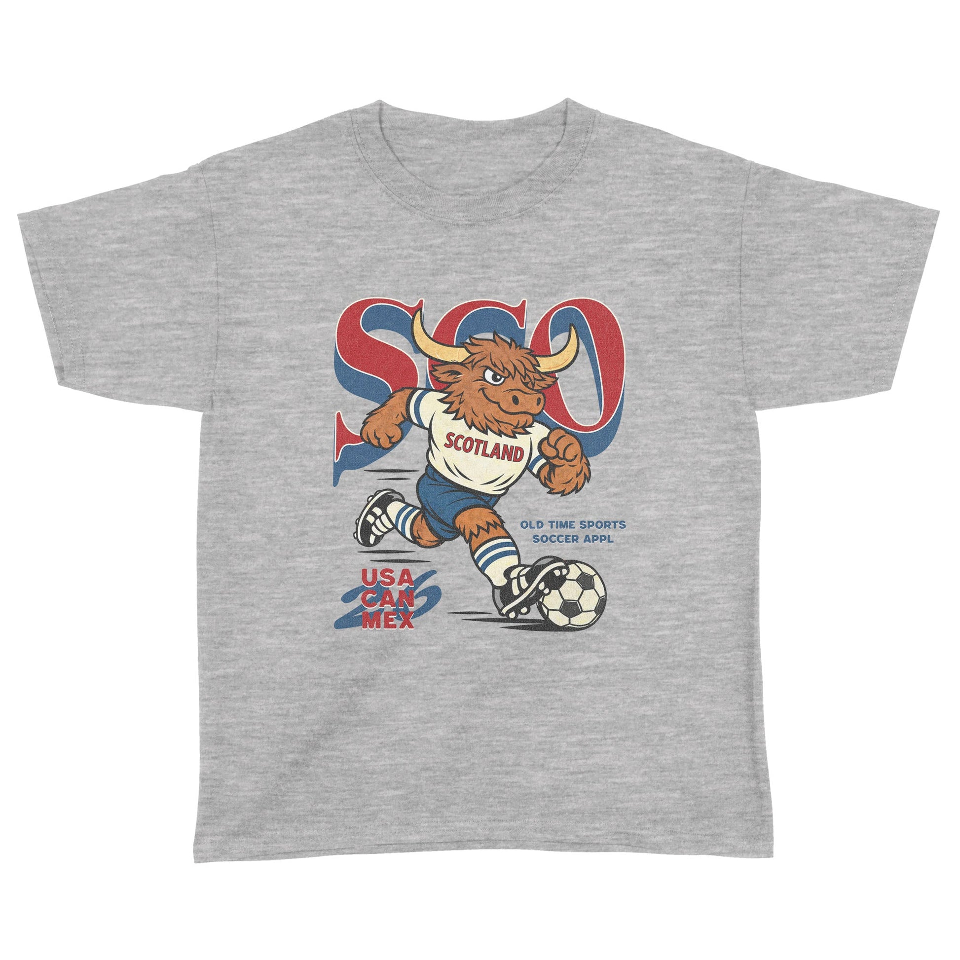 Scotland Soccer Team v2 YOUTH T-Shirt - Old Time Sports