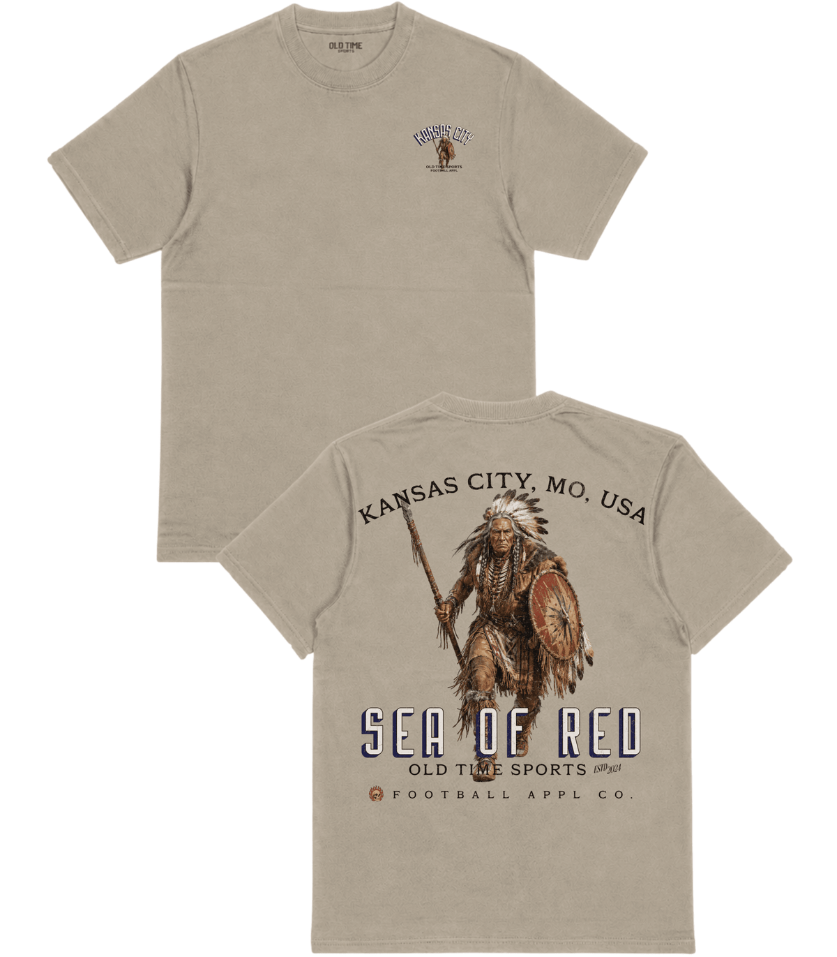 Sea of Red T-Shirt - Old Time Sports