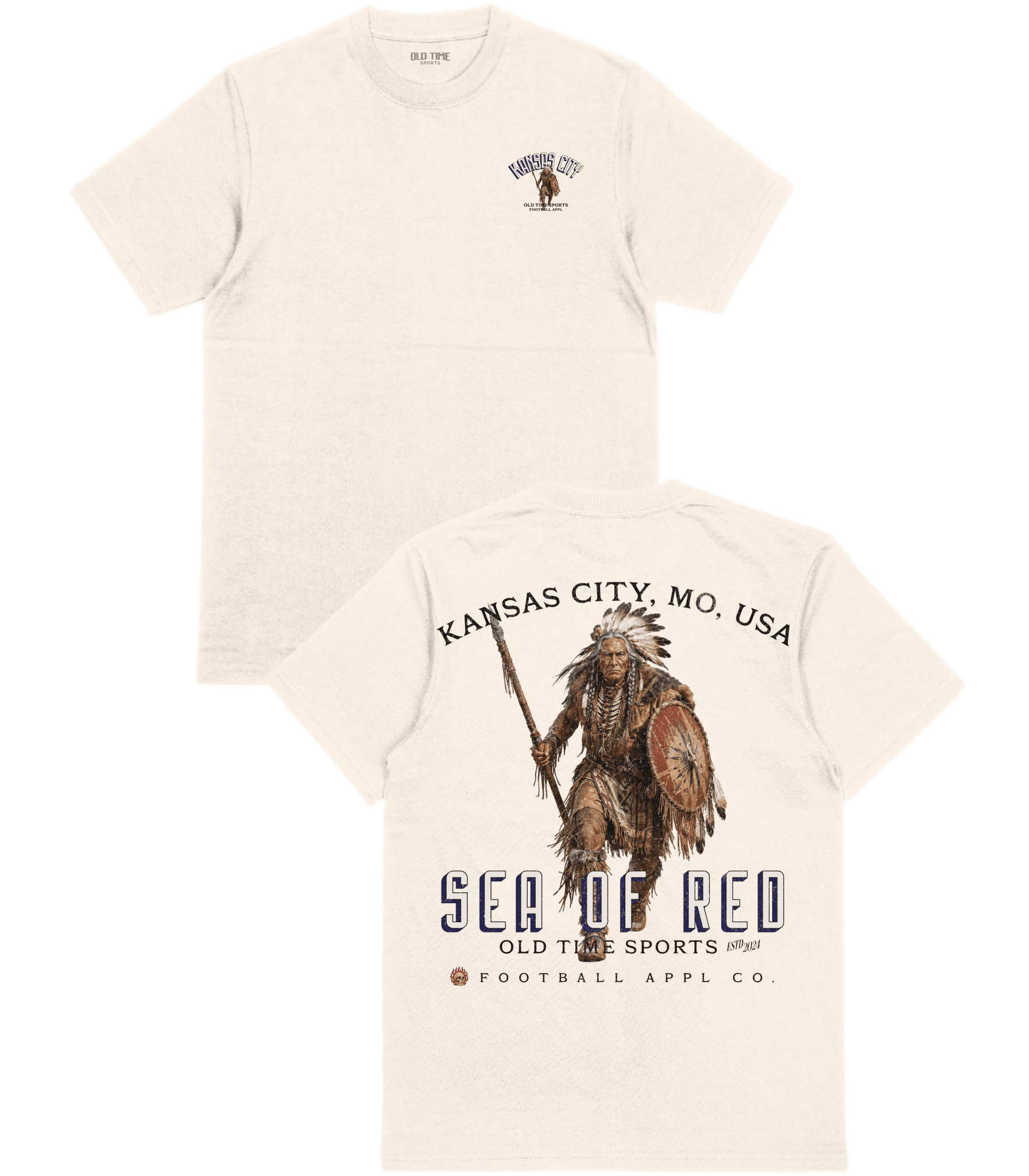 Sea of Red T-Shirt - Old Time Sports