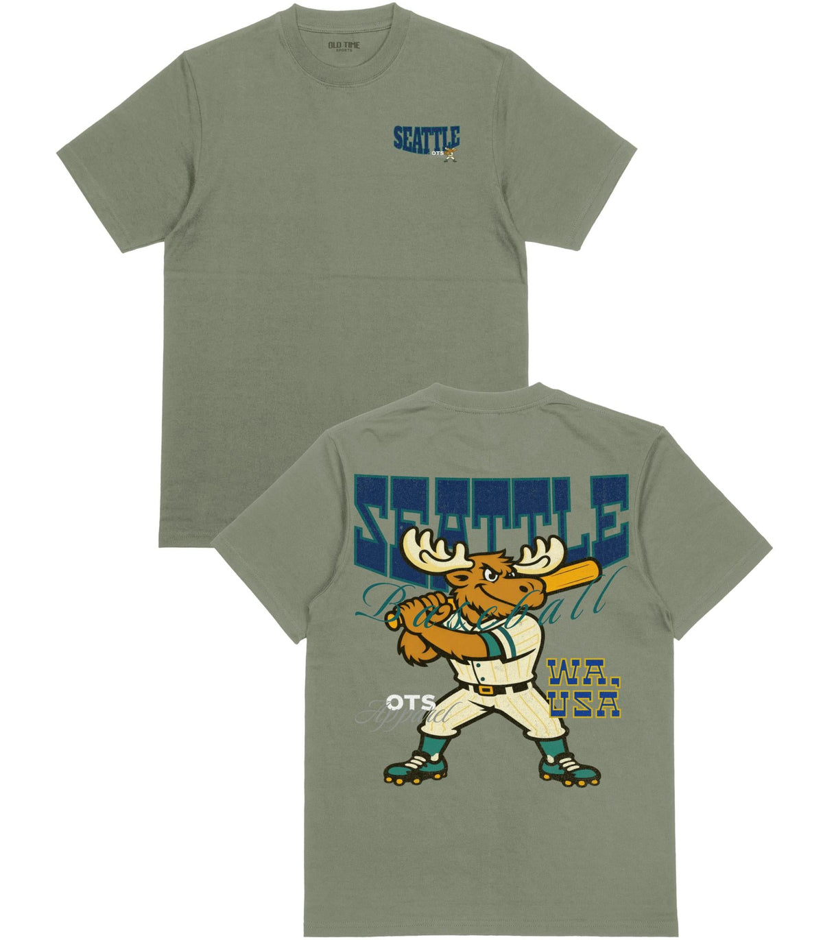 Seattle Baseball Appl. T-Shirt - Old Time Sports