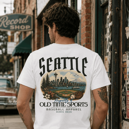 Seattle Baseball T-Shirt - Old Time Sports