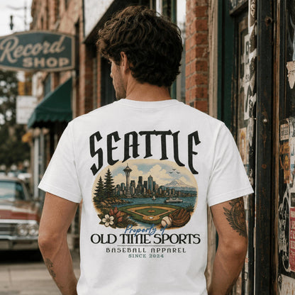 Seattle Baseball T-Shirt - Old Time Sports