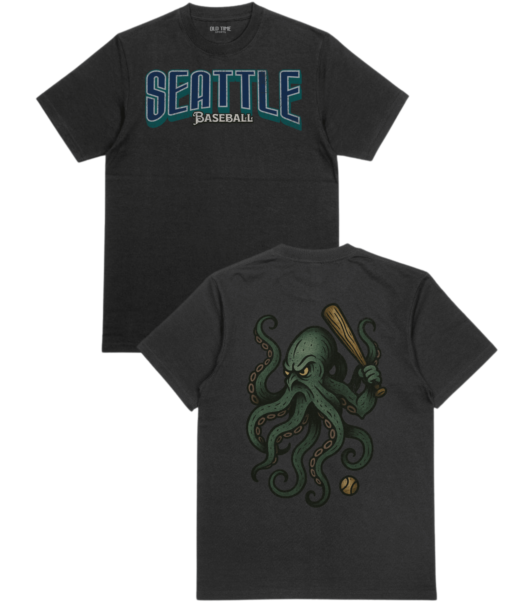 Seattle Baseball Team T-Shirt - Old Time Sports