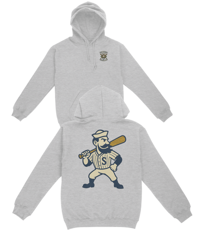 Seattle Baseball v2 Basic Hoodie - Old Time Sports