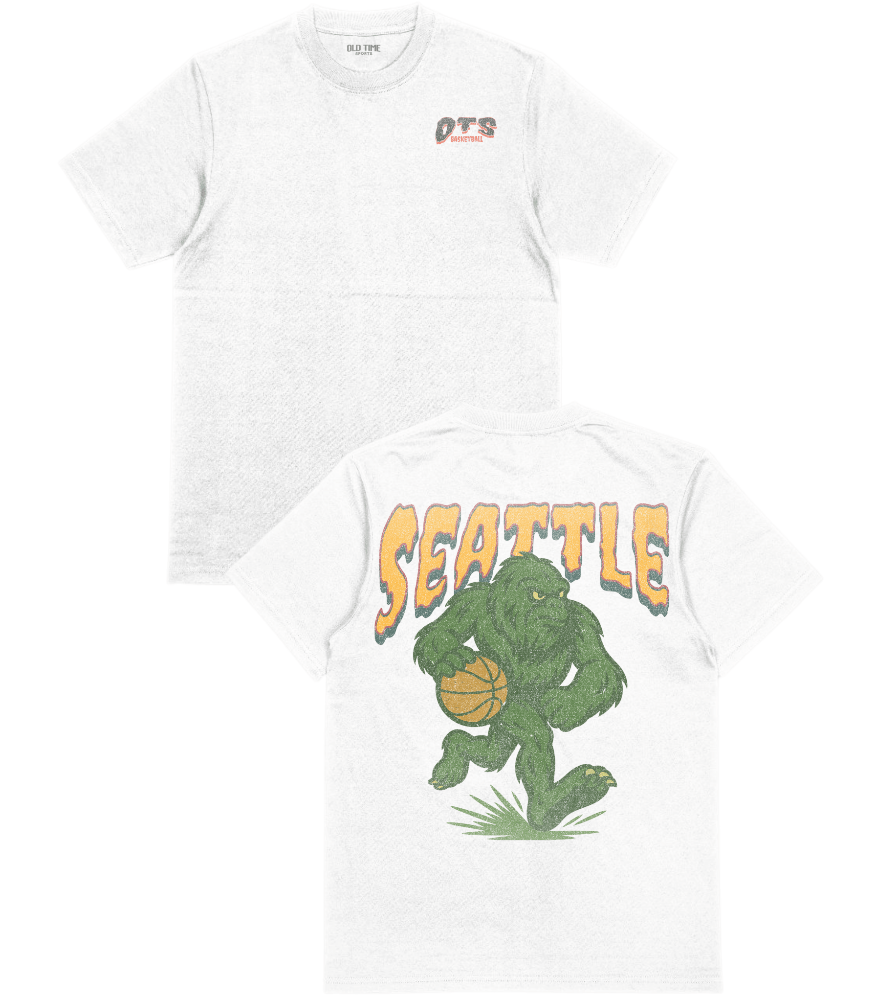 Seattle Basketball T-Shirt - Old Time Sports