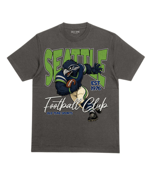 Seattle Football 1976 v2 T-Shirt - Old Time Sports