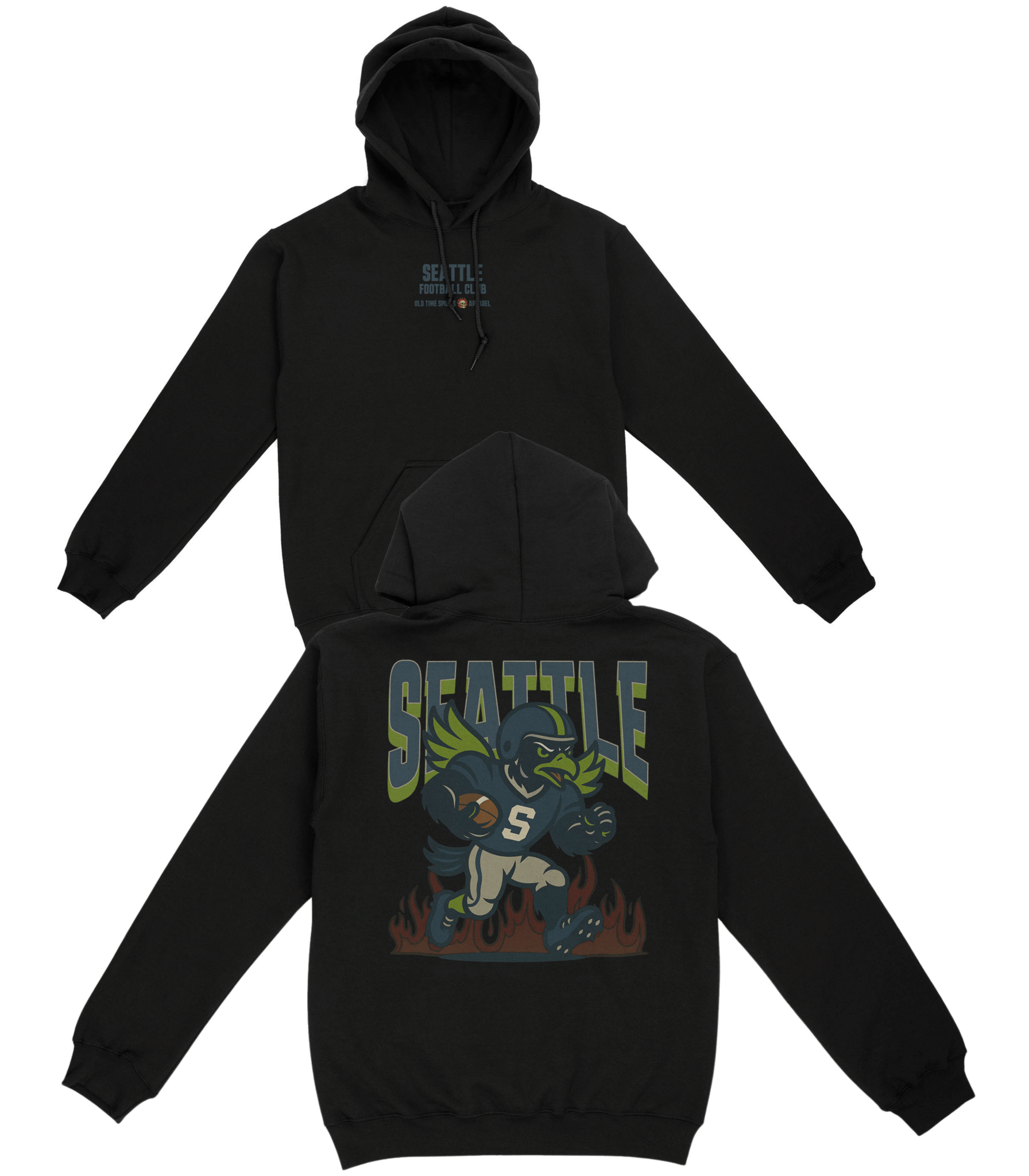Seattle Football Club Basic Hoodie - Old Time Sports