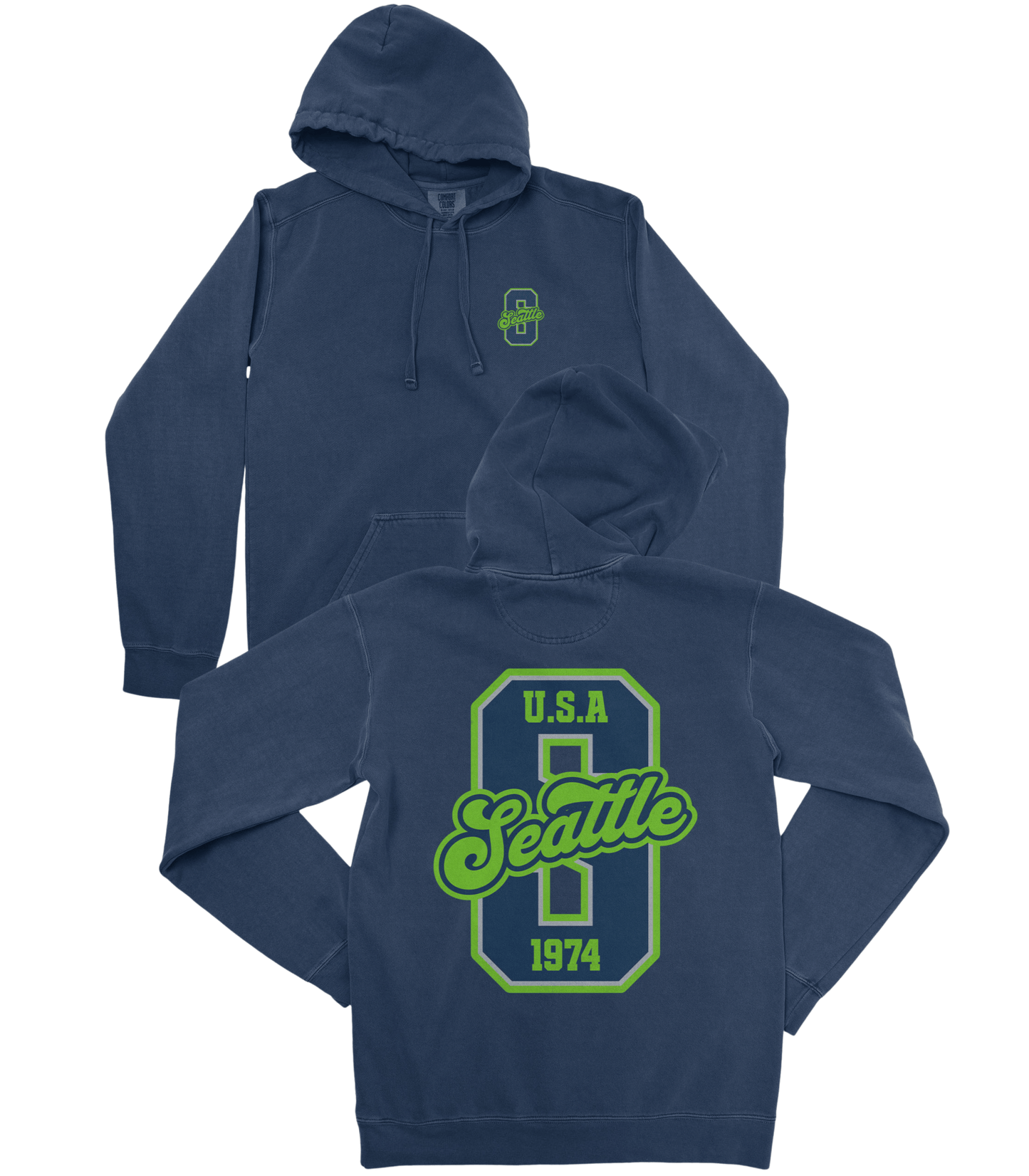 Seattle Football Premium Hoodie - Old Time Sports