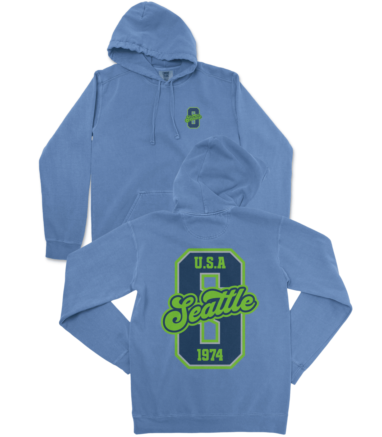 Seattle Football Premium Hoodie - Old Time Sports