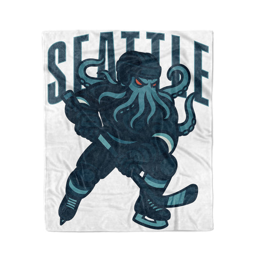 Seattle Hockey 50x60in Fleece Blanket - Old Time Sports