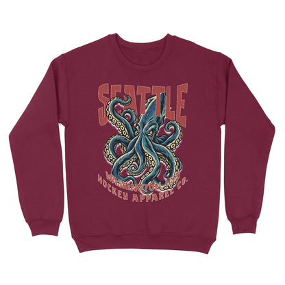 Seattle Hockey Appl. Crewneck - Old Time Sports