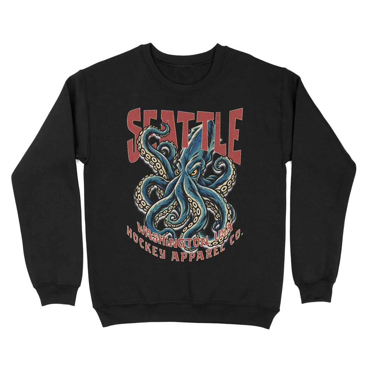 Seattle Hockey Appl. Crewneck - Old Time Sports