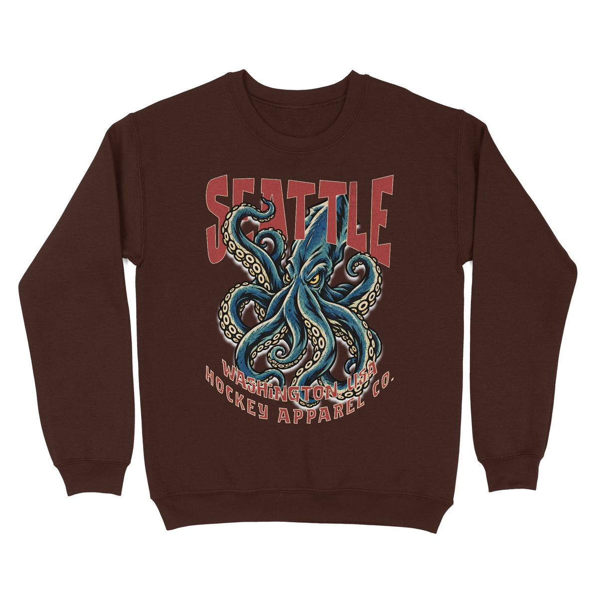 Seattle Hockey Appl. Crewneck - Old Time Sports