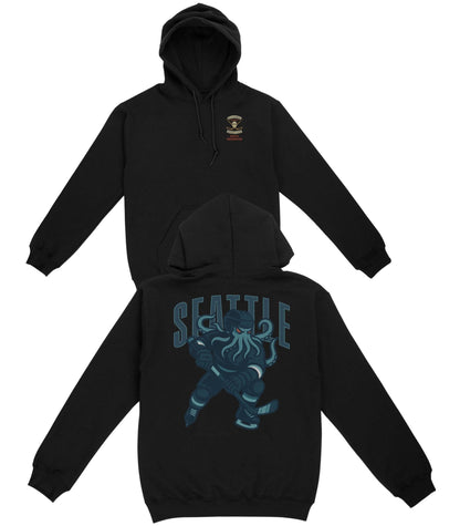 Seattle Hockey v1 Basic Hoodie