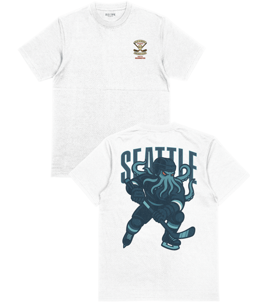 Seattle Hockey v1 T-Shirt - Old Time Sports