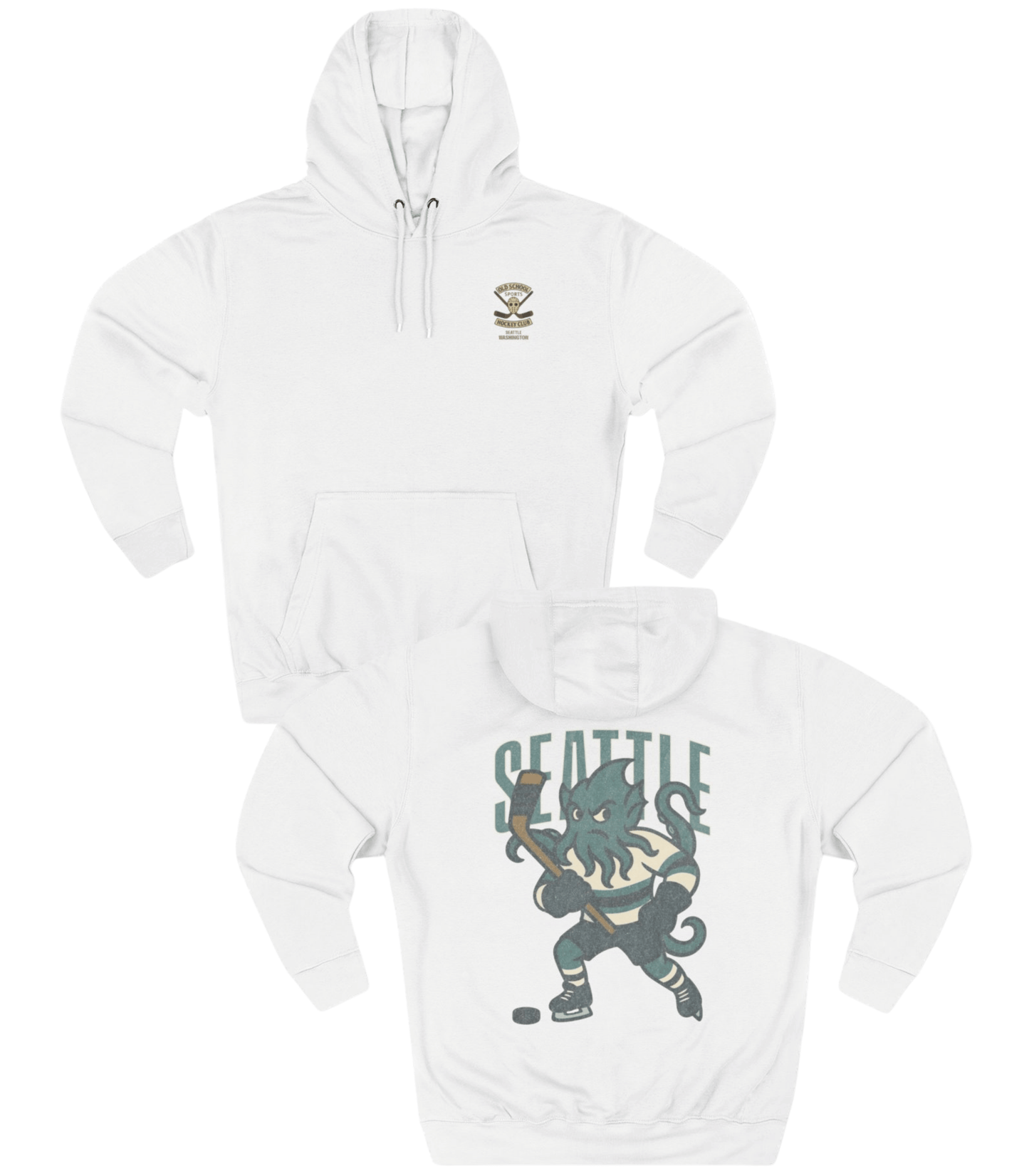 Seattle Hockey v2 Hoodie - Old Time Sports