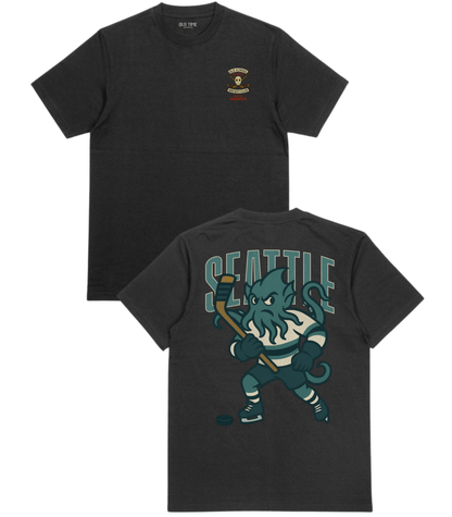 Seattle Hockey v2 T-Shirt - Old Time Sports