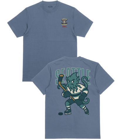Seattle Hockey v2 T-Shirt - Old Time Sports