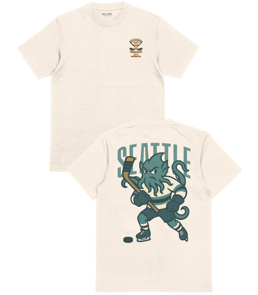 Seattle Hockey v2 T-Shirt - Old Time Sports