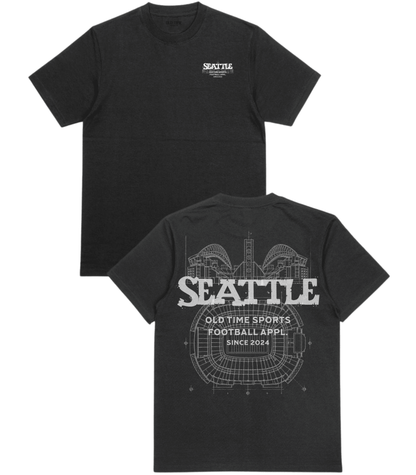 Seattle Plans T-Shirt - Old Time Sports
