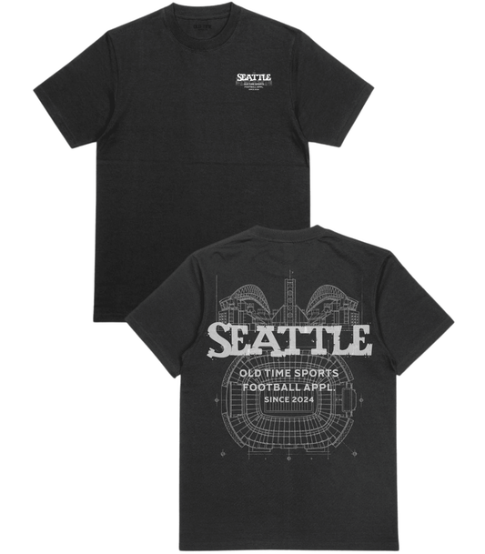 Seattle Plans T-Shirt - Old Time Sports