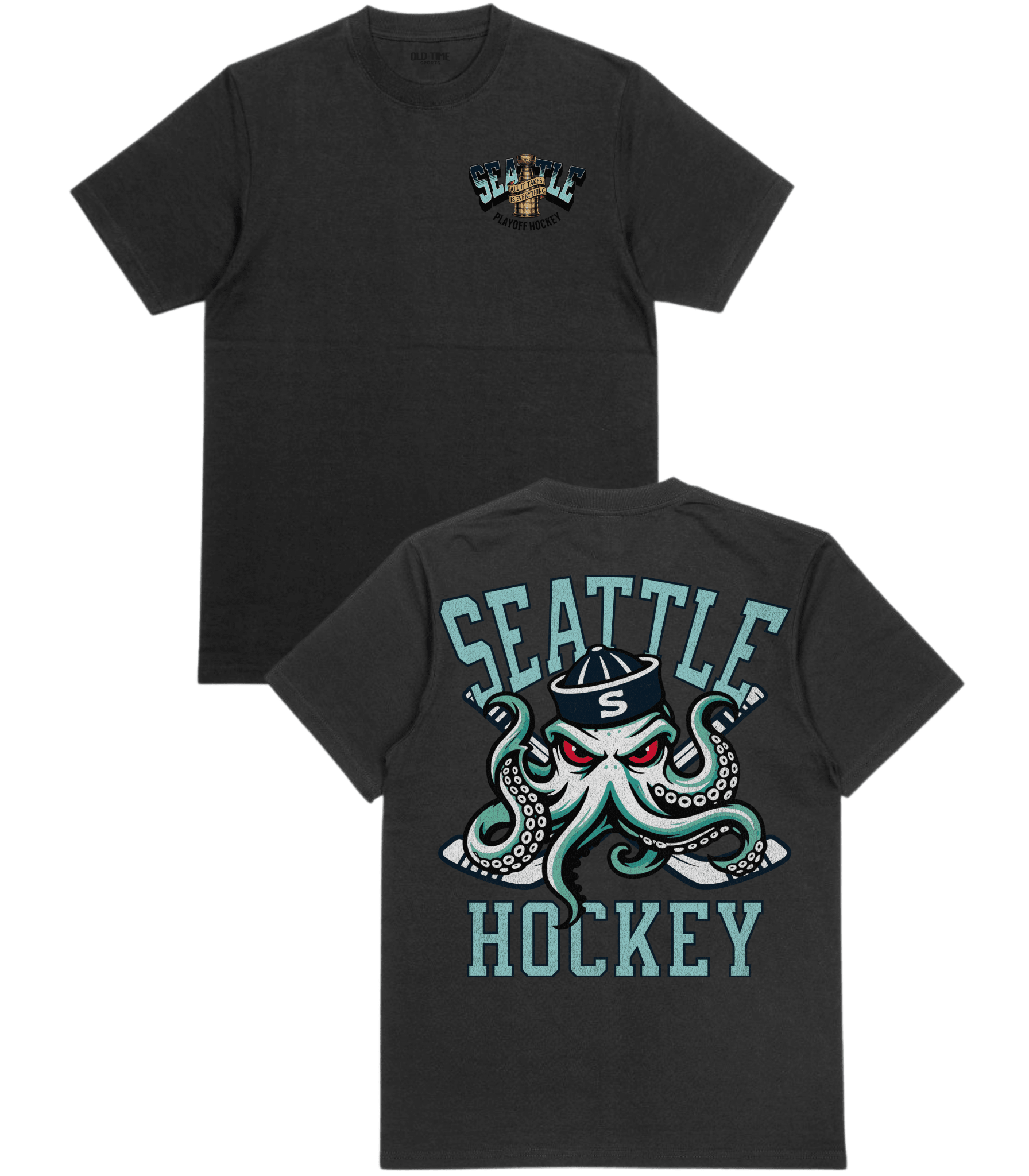Seattle Playoffs '26 T-Shirt - Old Time Sports