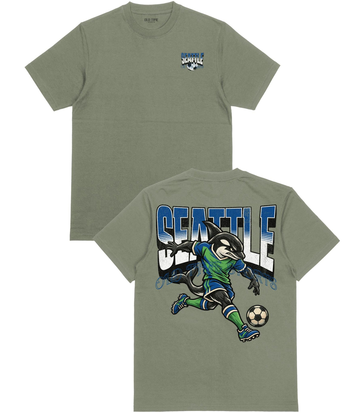 Seattle Soccer v2 T-Shirt - Old Time Sports