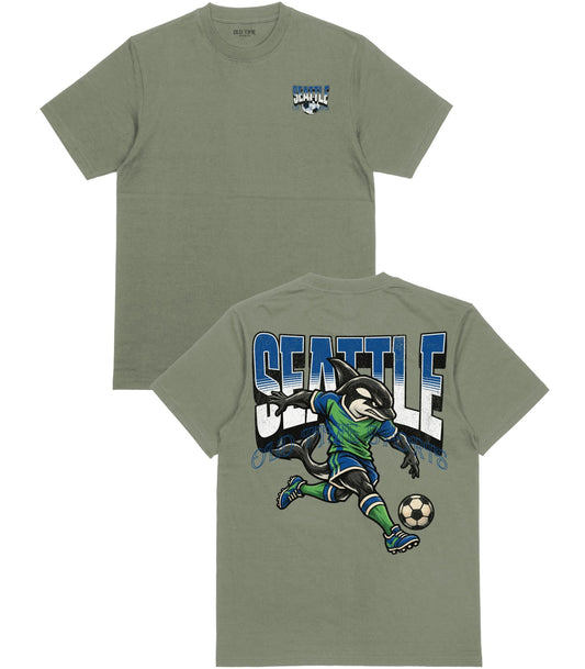 Seattle Soccer v2 T-Shirt - Old Time Sports