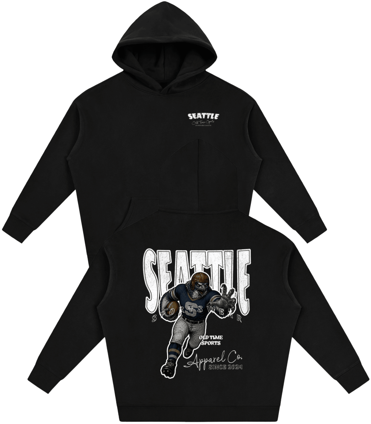 Seattle Sportswear Warmup Hoodie - Old Time Sports