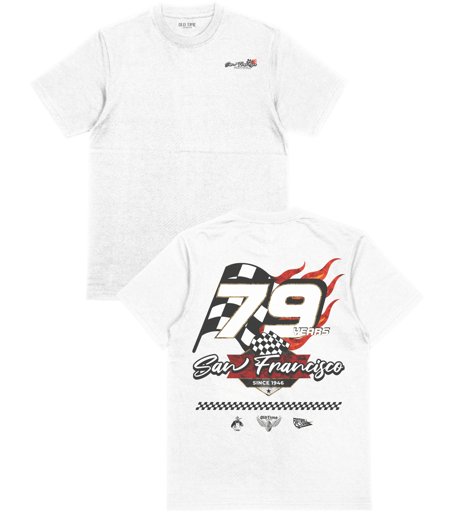 SF Football T-Shirt - Old Time Sports