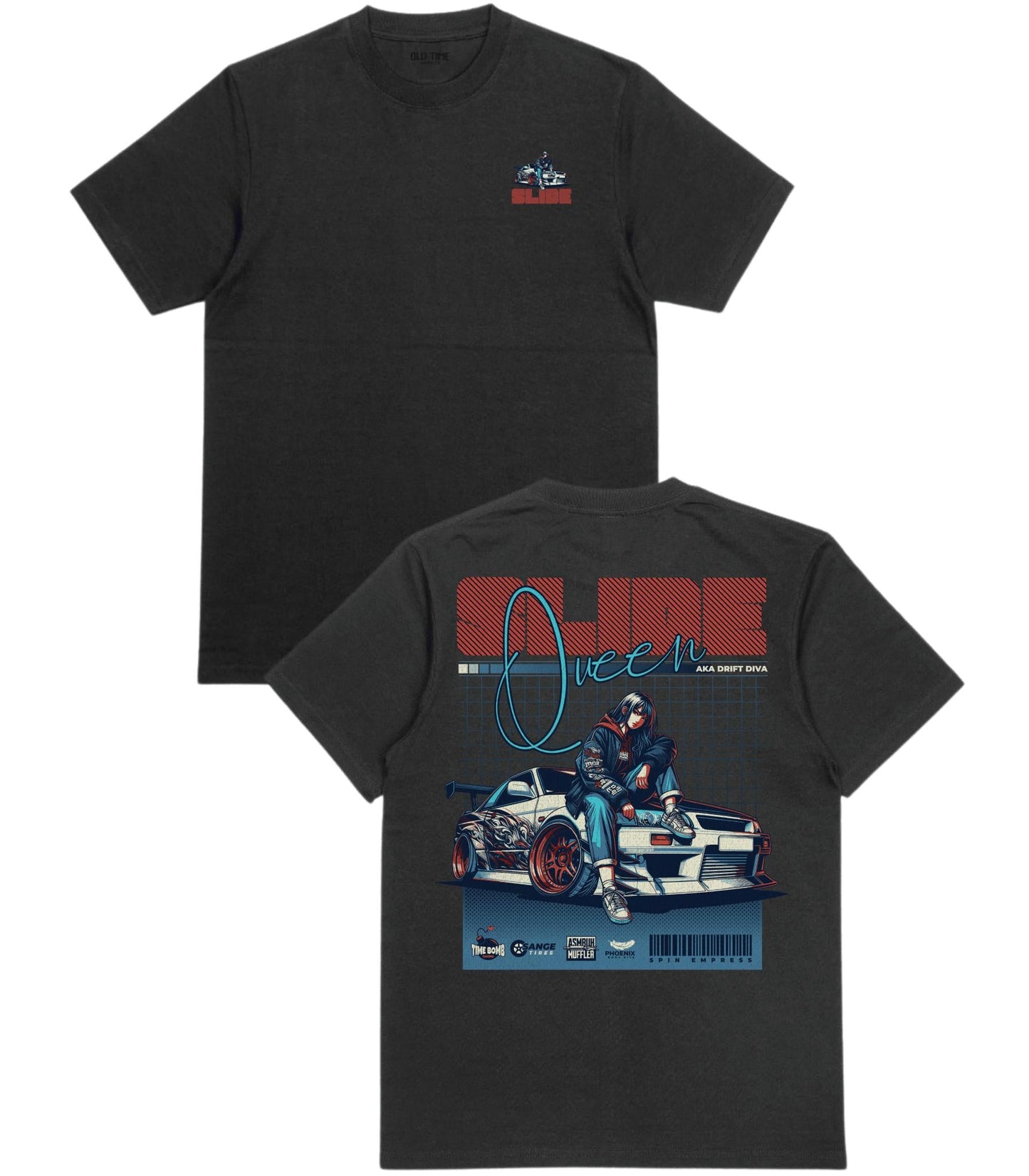 Slide Queen T-Shirt - Old Time Sports