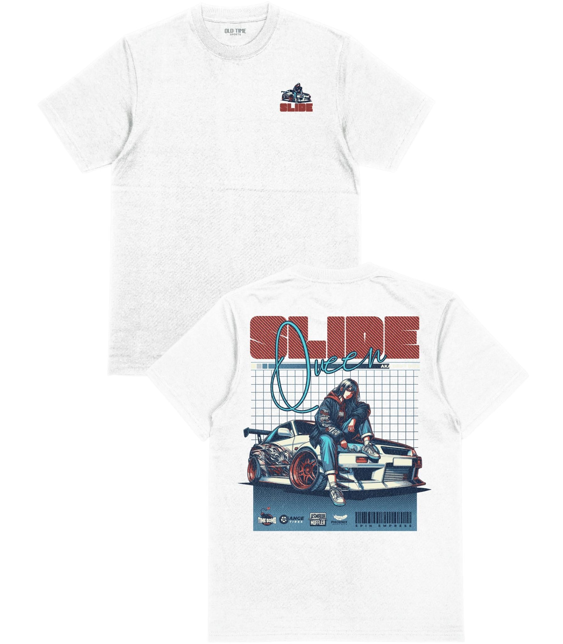 Slide Queen T-Shirt - Old Time Sports