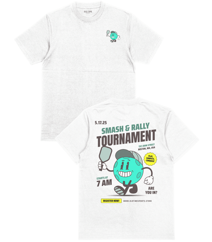 Smash & Rally T-Shirt - Old Time Sports