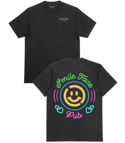 Smile Face Pub T-Shirt - Old Time Sports