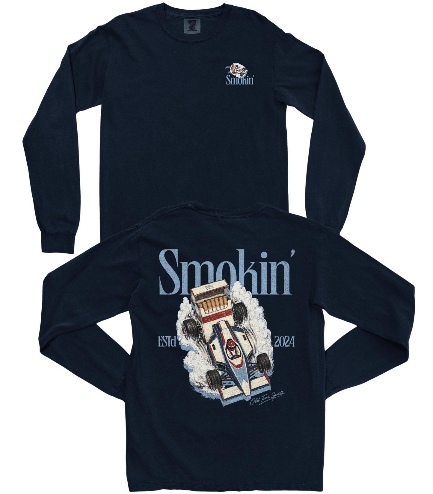Smokin' Long-Sleeve Tee - Old Time Sports