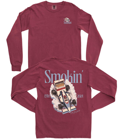 Smokin' Long-Sleeve Tee - Old Time Sports