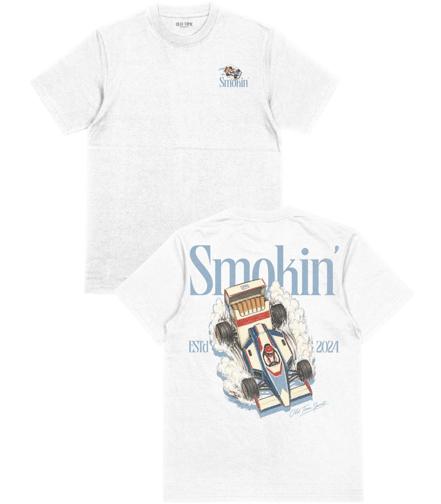 Smokin' T-Shirt - Old Time Sports