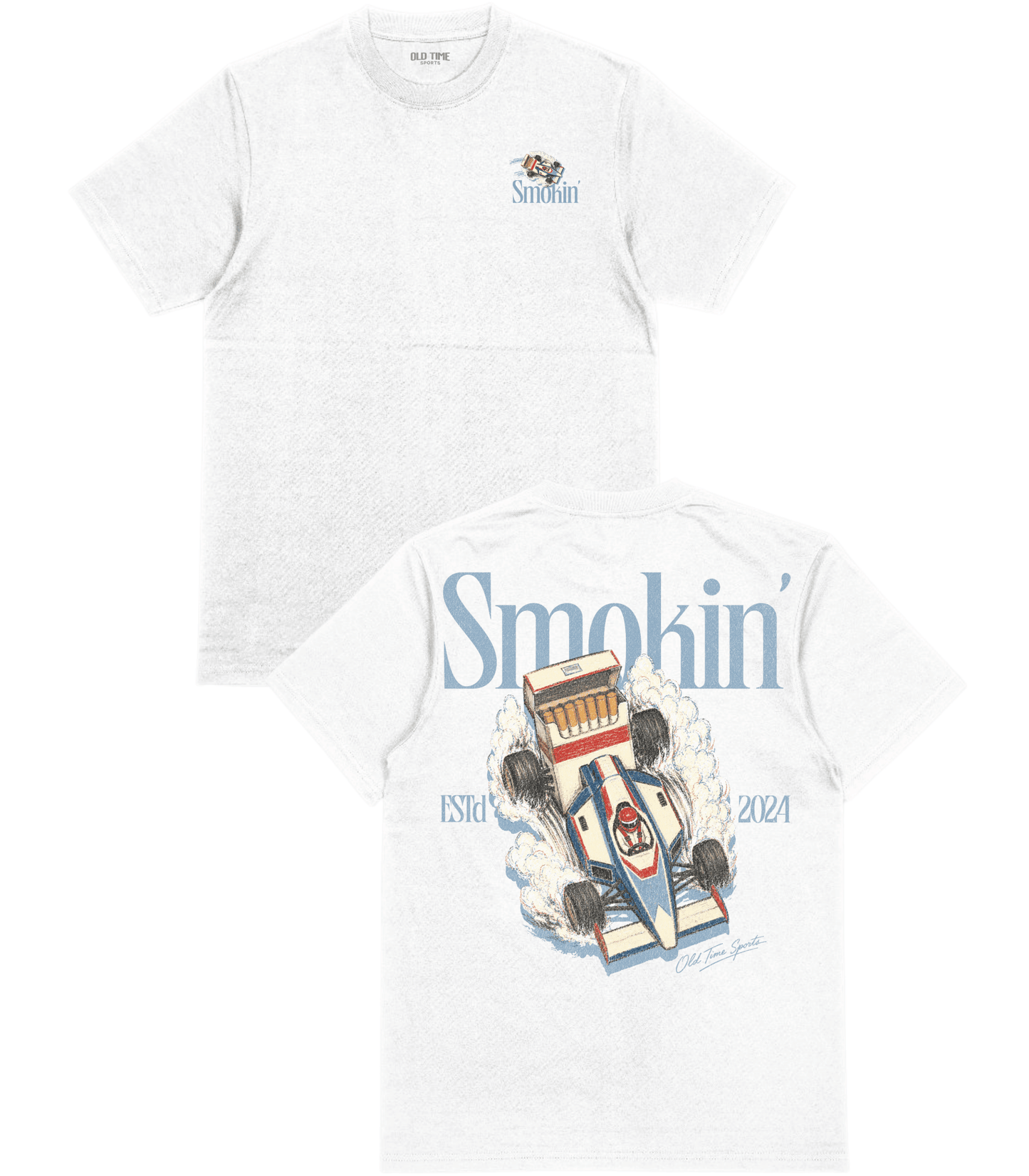 Smokin' T-Shirt - Old Time Sports