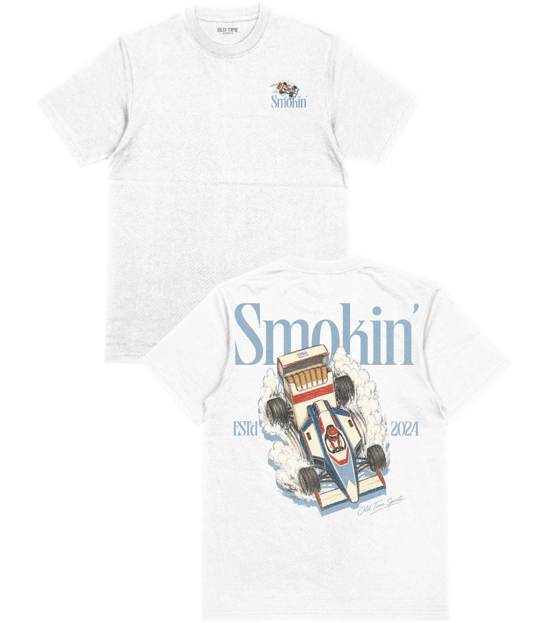 Smokin' T-Shirt - Old Time Sports